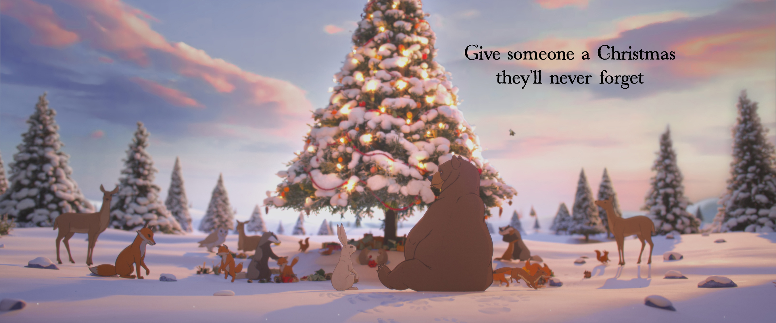 John Lewis Bear and Hare Christmas Ad